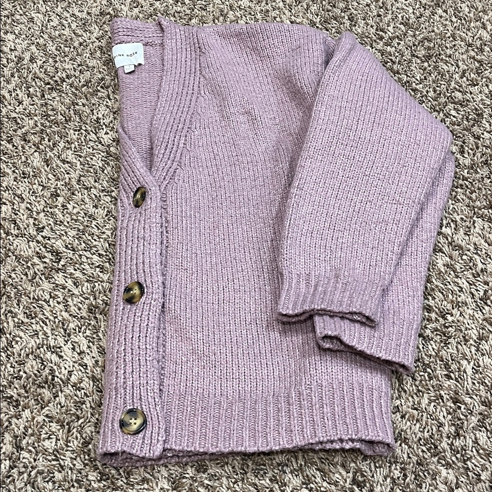 PINK ROSE sweater - Picture 1 of 5